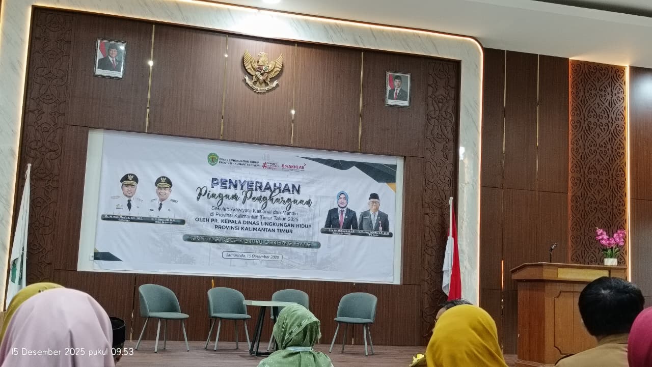 SMP Negeri 9 Samarinda Raih Penghargaan Adiwiyata Tingkat Nasional