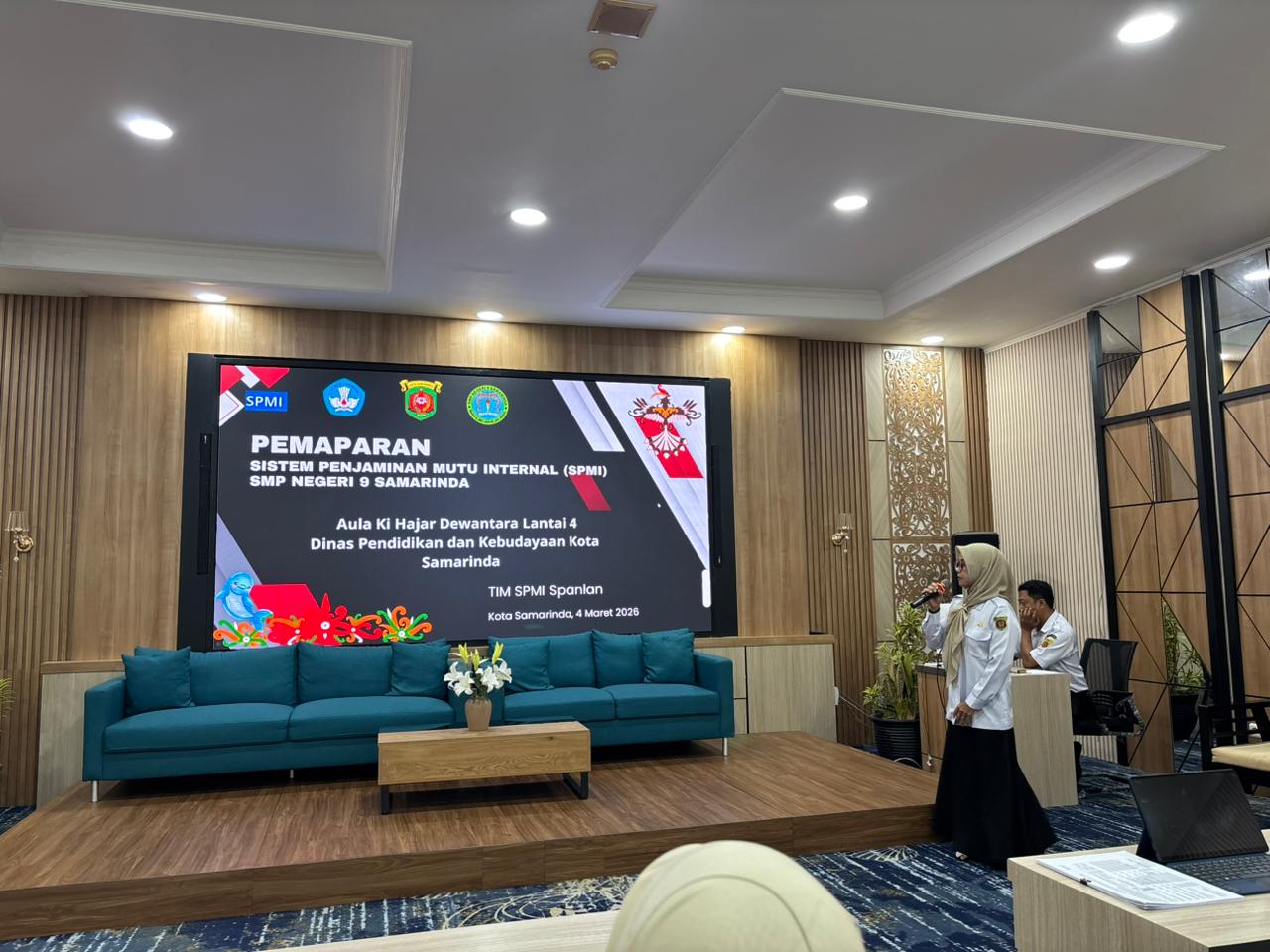 Sinergi Menuju Mutu Berkelanjutan: SMP Negeri 9 Samarinda Paparkan Implementasi SPMI