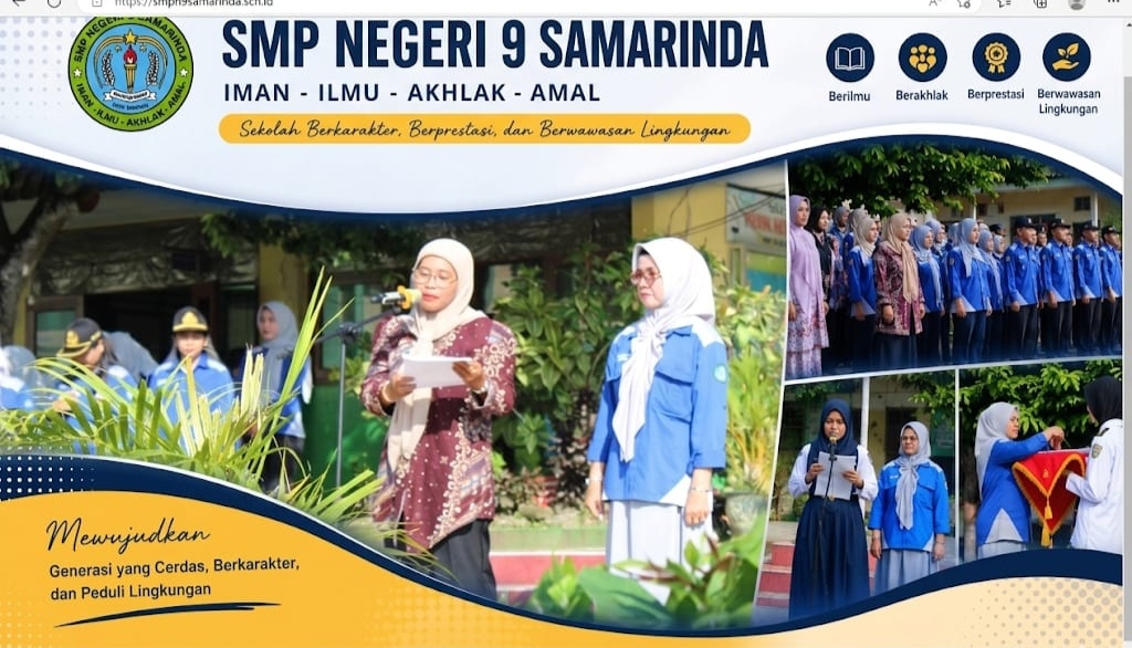 Perpisahan Siswa  Kelas  IX SMP Negeri 9 Samarinda Tahun 2025/2026